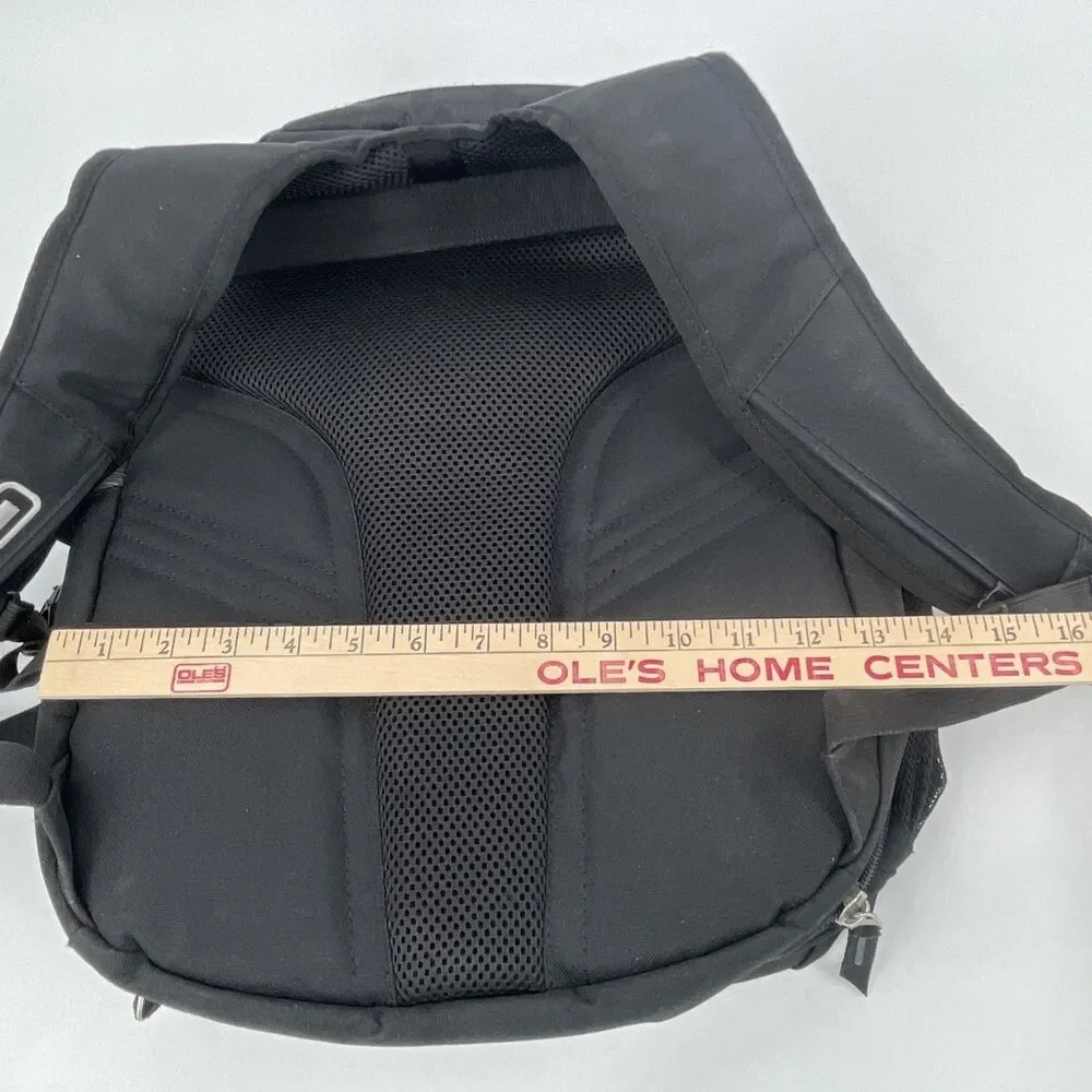 OGIO Juggernaut Laptop Backpack Black Gray JLG Embroidered TSA Travel 18